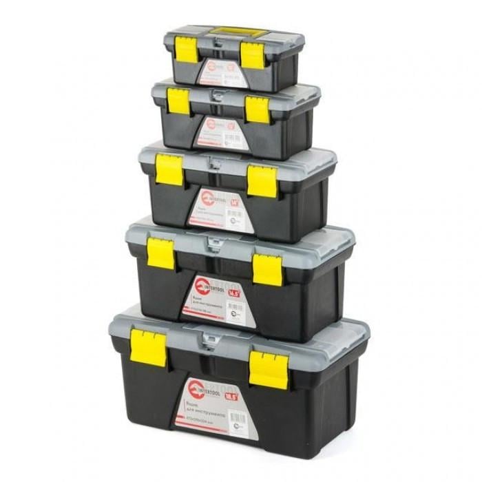 Комплект ящиков для инструментов Intertool BX-0305 10"/12"/14"/16,5"/18,5" 5 ед. (1955231536)