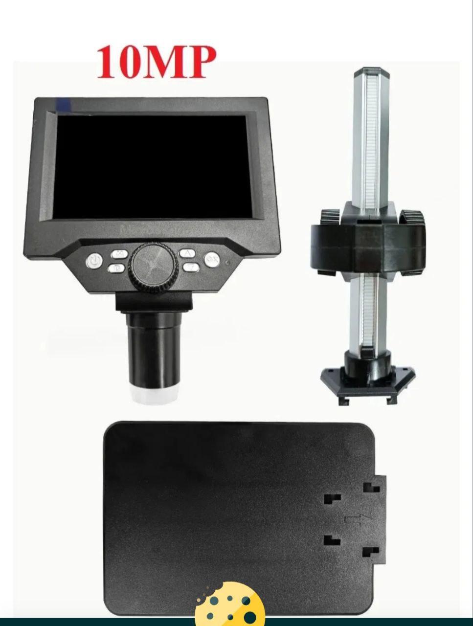 Мікроскоп цифровий з дисплеєм і акумулятором з підсвіткою 10 Мп 5,5" (1-1000Х) - фото 2 Мікроскоп цифровий з дисплеєм і акумулятором з підсвіткою 10 Мп 5,5" (1-1000Х) - фото 2