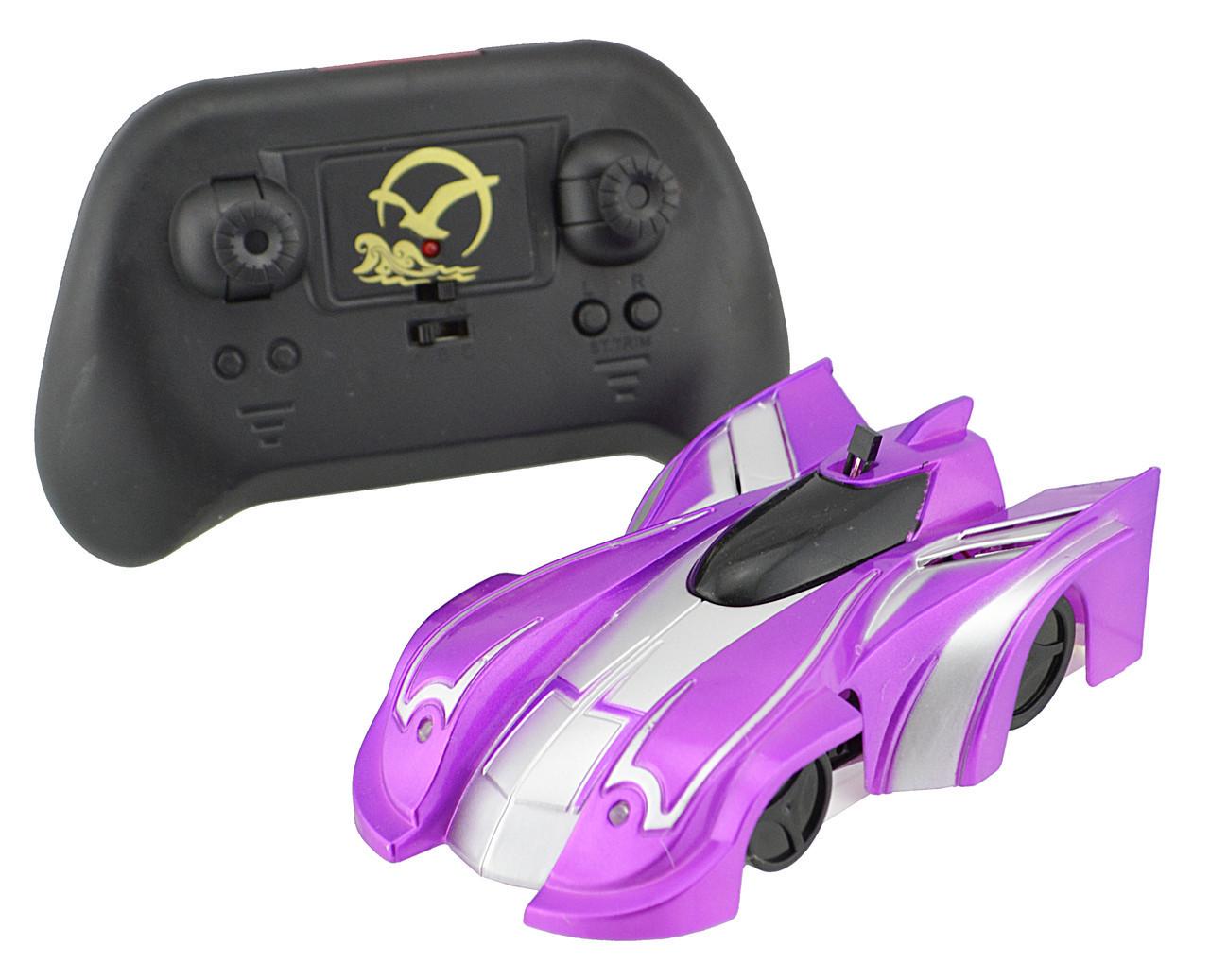 Машинка антигравитационная RIAS Climber Wall Racer 2016-1 на радиоуправлении Purple (4_796226845) - фото 2 Машинка антигравитационная RIAS Climber Wall Racer 2016-1 на радиоуправлении Purple (4_796226845) - фото 2