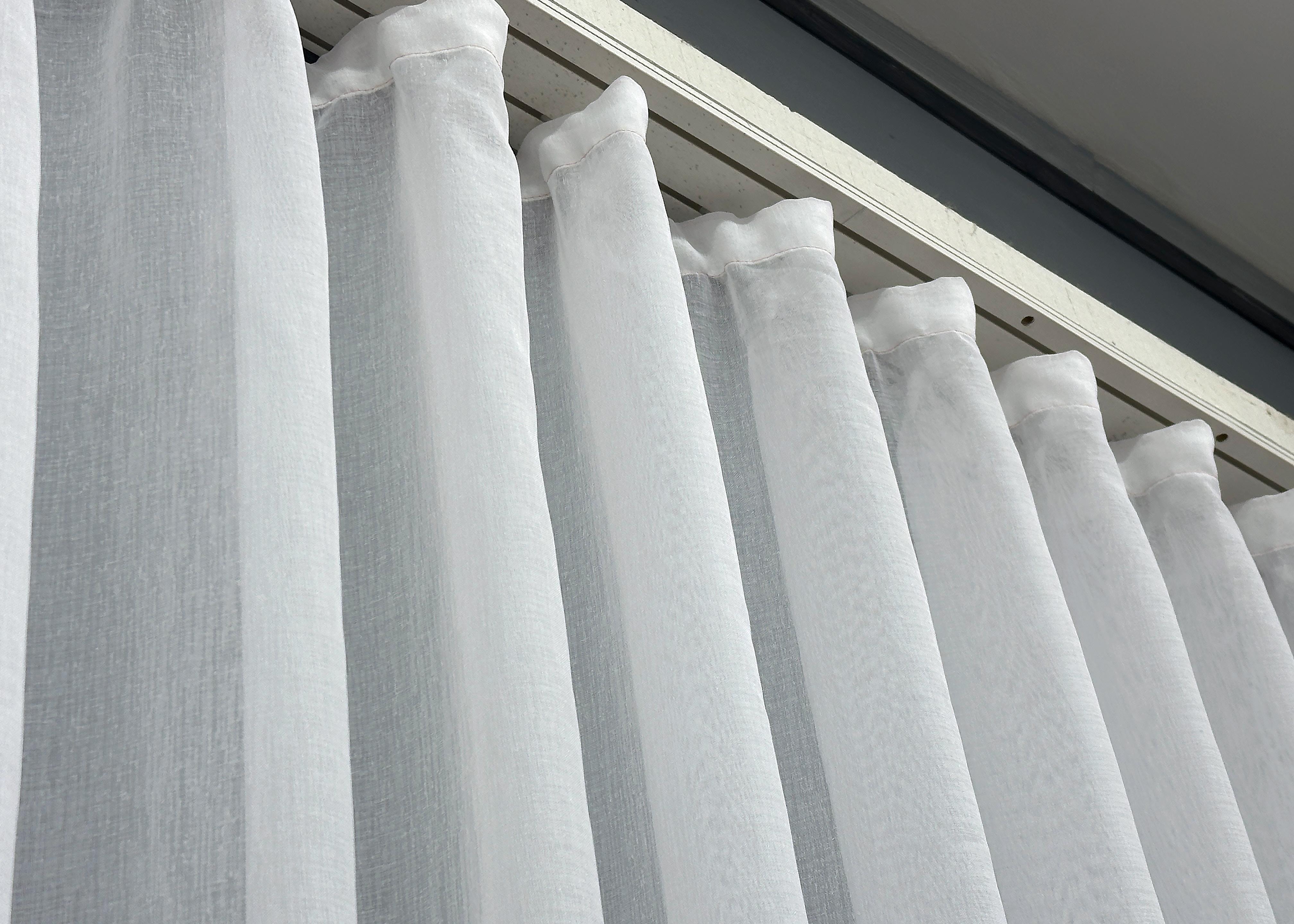 Тюль VR-Textil №578т Омбре Батист 300х250 см Персиковый/Белый (40-027) - фото 7