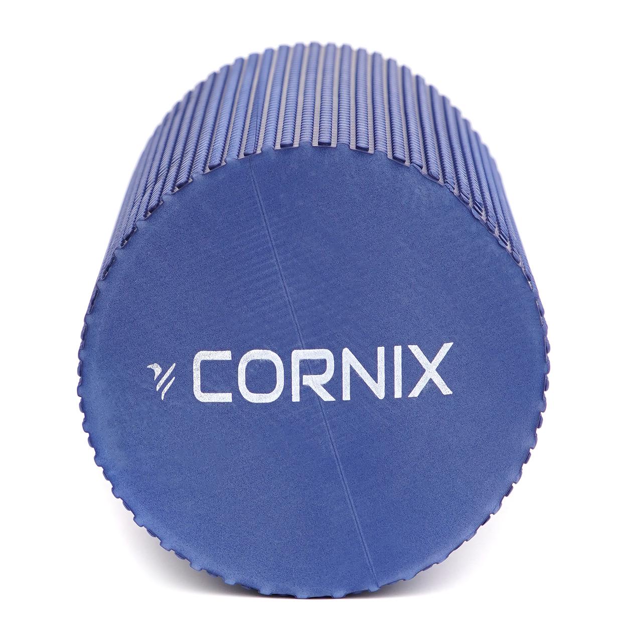 Масажний ролик Cornix EVA+ 30x15 см XR-0299 Navy Blue (2375572259) - фото 2