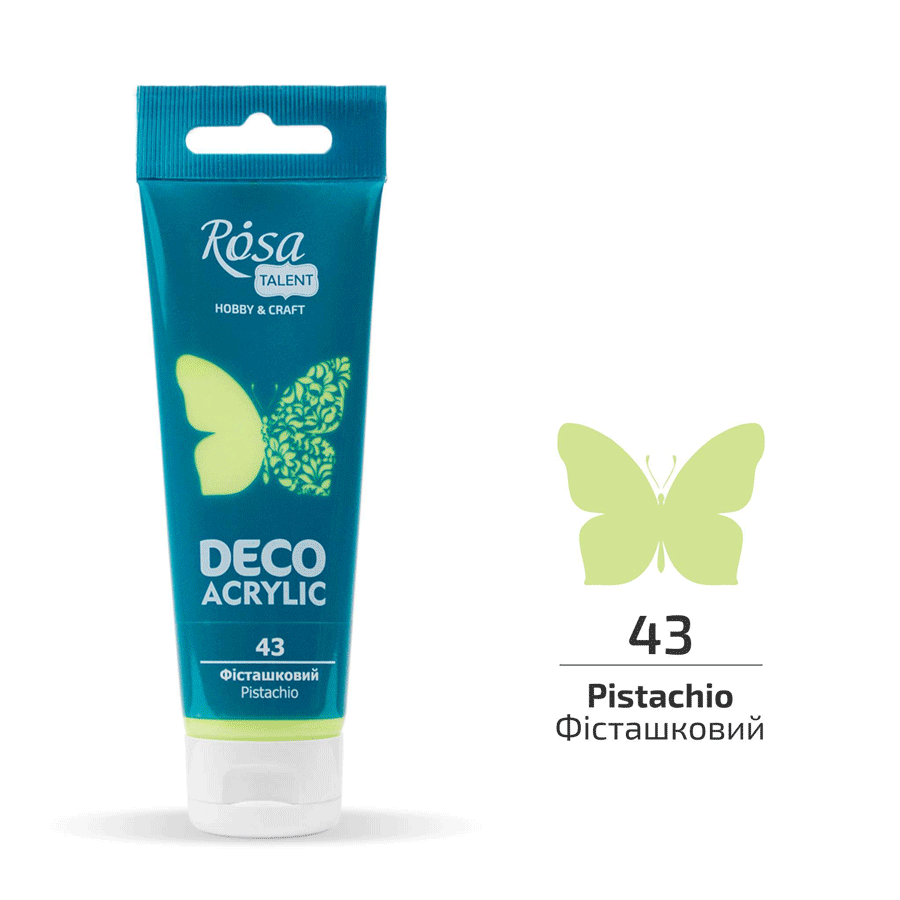 Акрилова фарба ROSA Talent 322243 4 шт. 75 мл Фісташковий матовий/43 (4823098501503) - фото 1 Акрилова фарба ROSA Talent 322243 4 шт. 75 мл Фісташковий матовий/43 (4823098501503) - фото 1