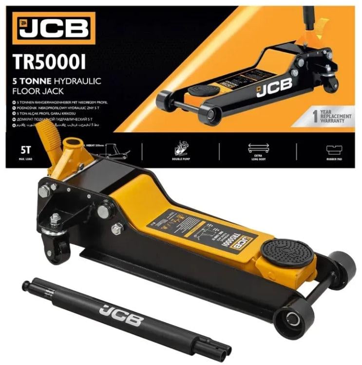 Домкрат підкатний гідравлічний JCB Tools TR50001 5 т