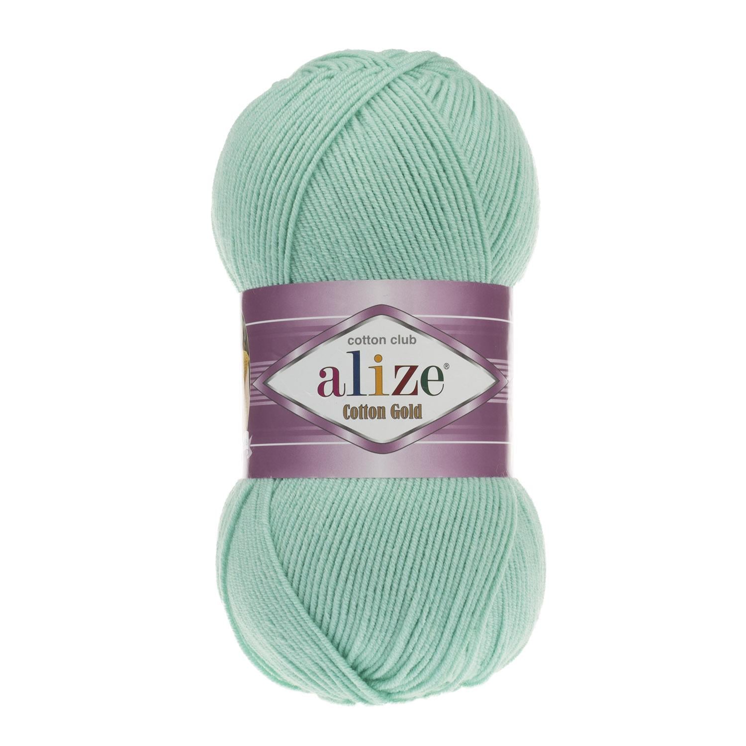 Пряжа Alize Cotton Gold 15 Мята (6398)