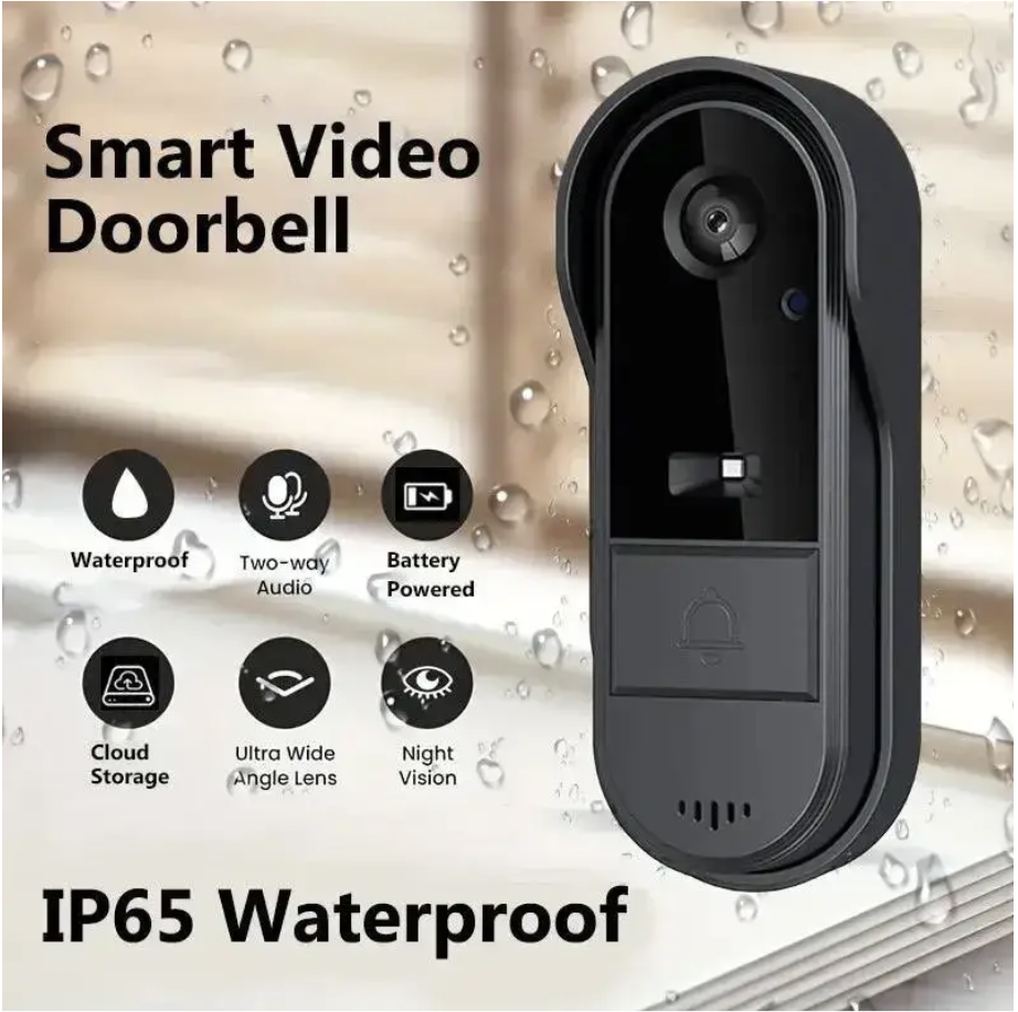 Дзвінок дверний з бездротовою камерою Doorbell Wi-Fi Tuya для дому - фото 3