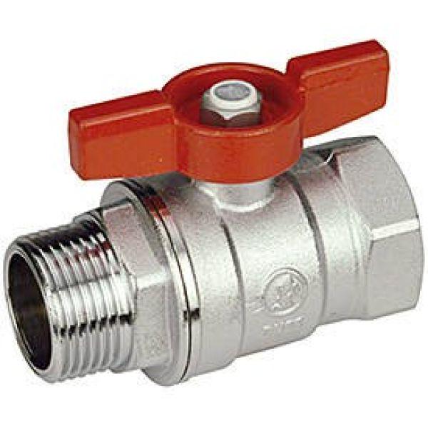Кран шаровый Giacomini R254Х003 DN15 бабочка 1/2" ВЗ (81024)