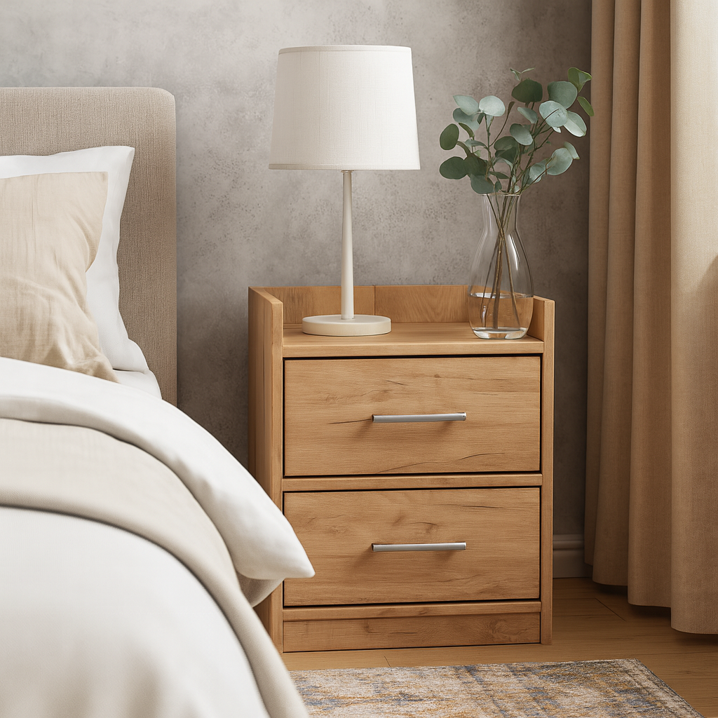 Тумба прикроватная ТП6 SENAM 500х380х350 мм ДСП Дуб Крафт Золотой - фото 1 Тумба прикроватная ТП6 SENAM 500х380х350 мм ДСП Дуб Крафт Золотой - фото 1