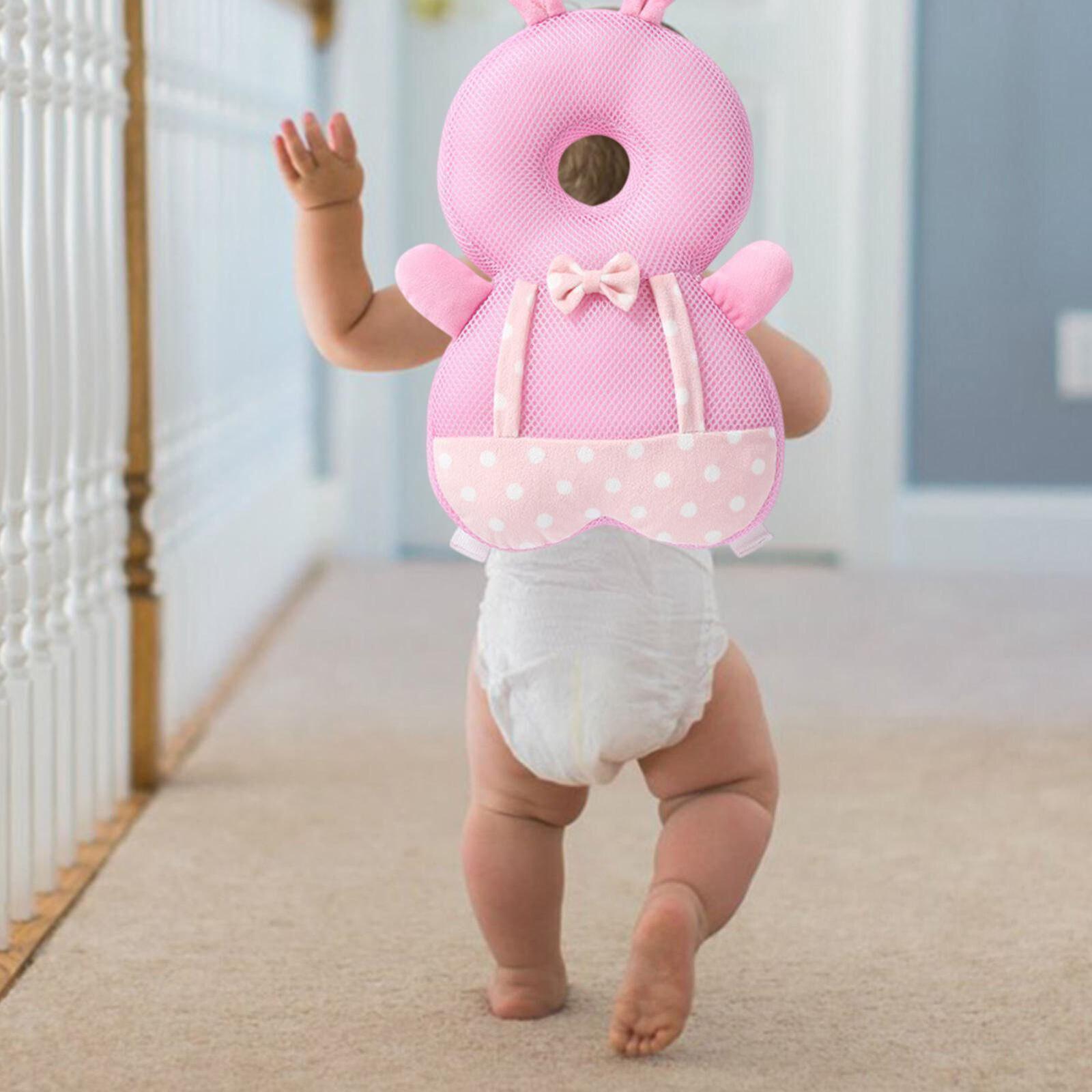 Подушка захисна Зайчик для голови та спини малюка Рожевий (142618) - фото 9