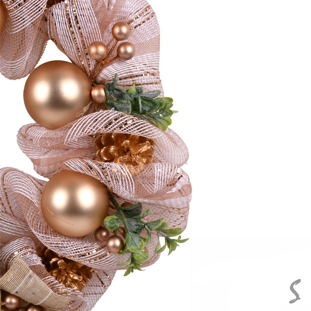 Декор різдвяний Вінок 40 см (R33919) - фото 2