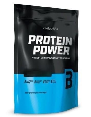 Протеин BioTechUSA Protein Power 500 г Клубника/Банан