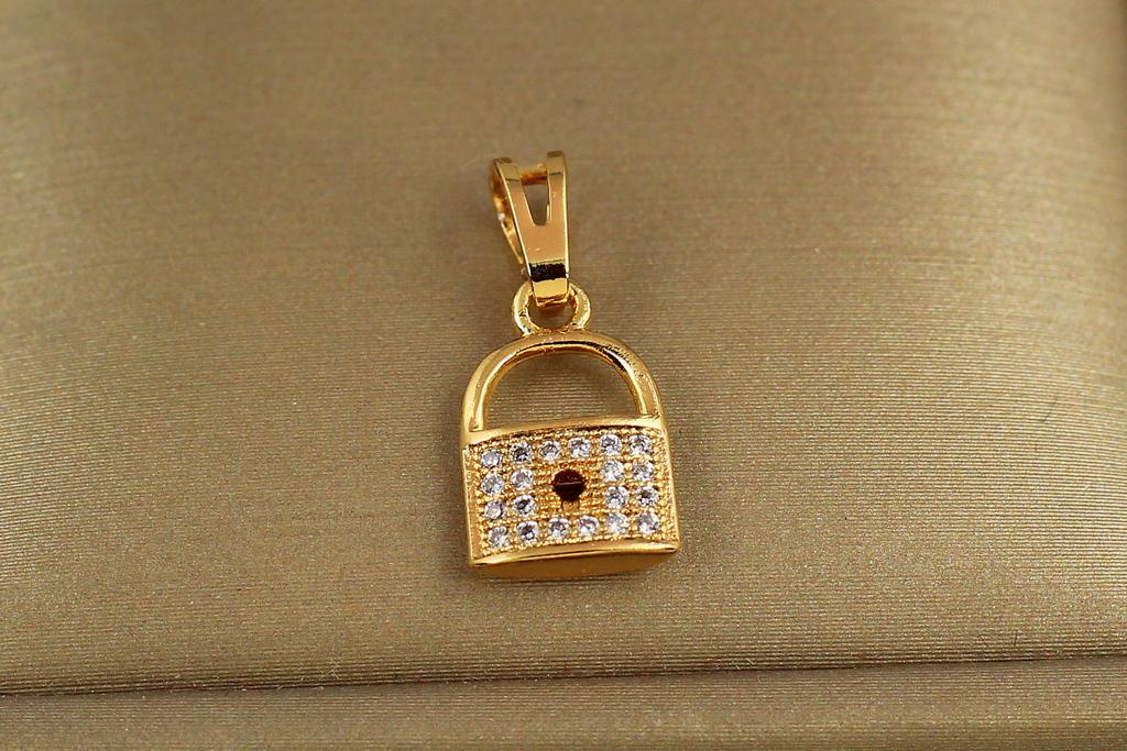 Кулон Xuping Jewelry Замок любви 1,3 см Золотистый (38187628) Кулон Xuping Jewelry Замок любви 1,3 см Золотистый (38187628)