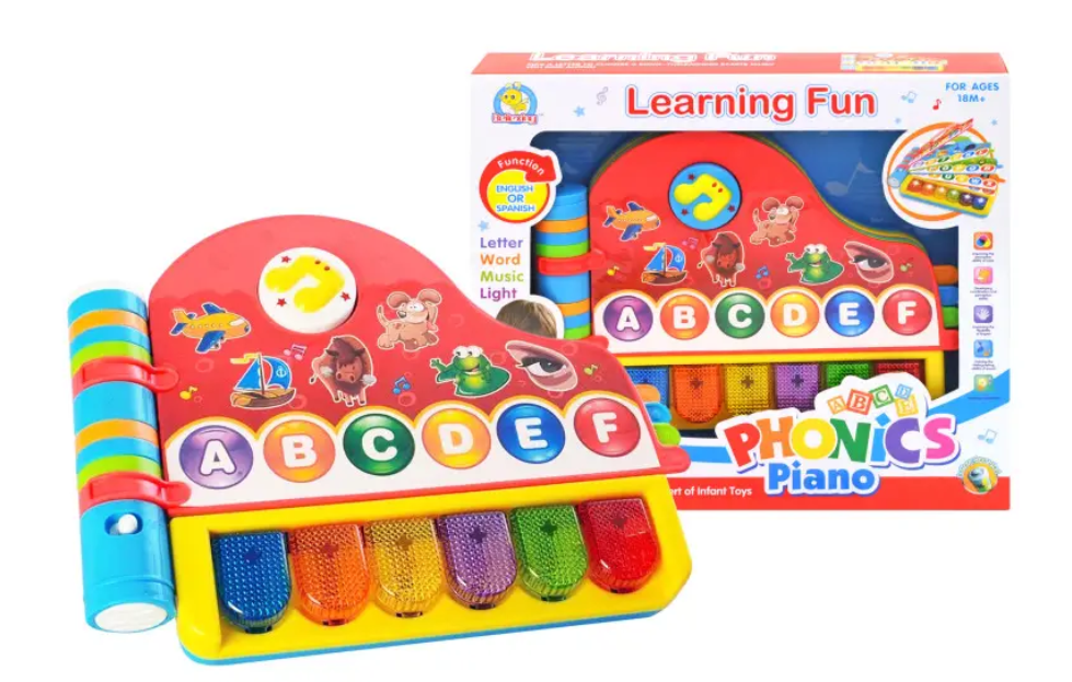 Игрушка развивающая A-Toys Пианино-азбука 33878N