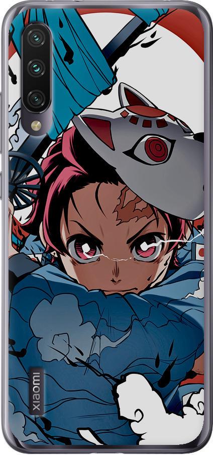 Чехол на Xiaomi Mi A3 Танджиро Камадо (5574u-1737-42517)