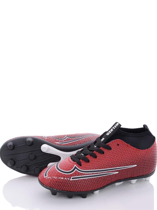 Бутсы шипованные Walked R808-red р. 37 Красный