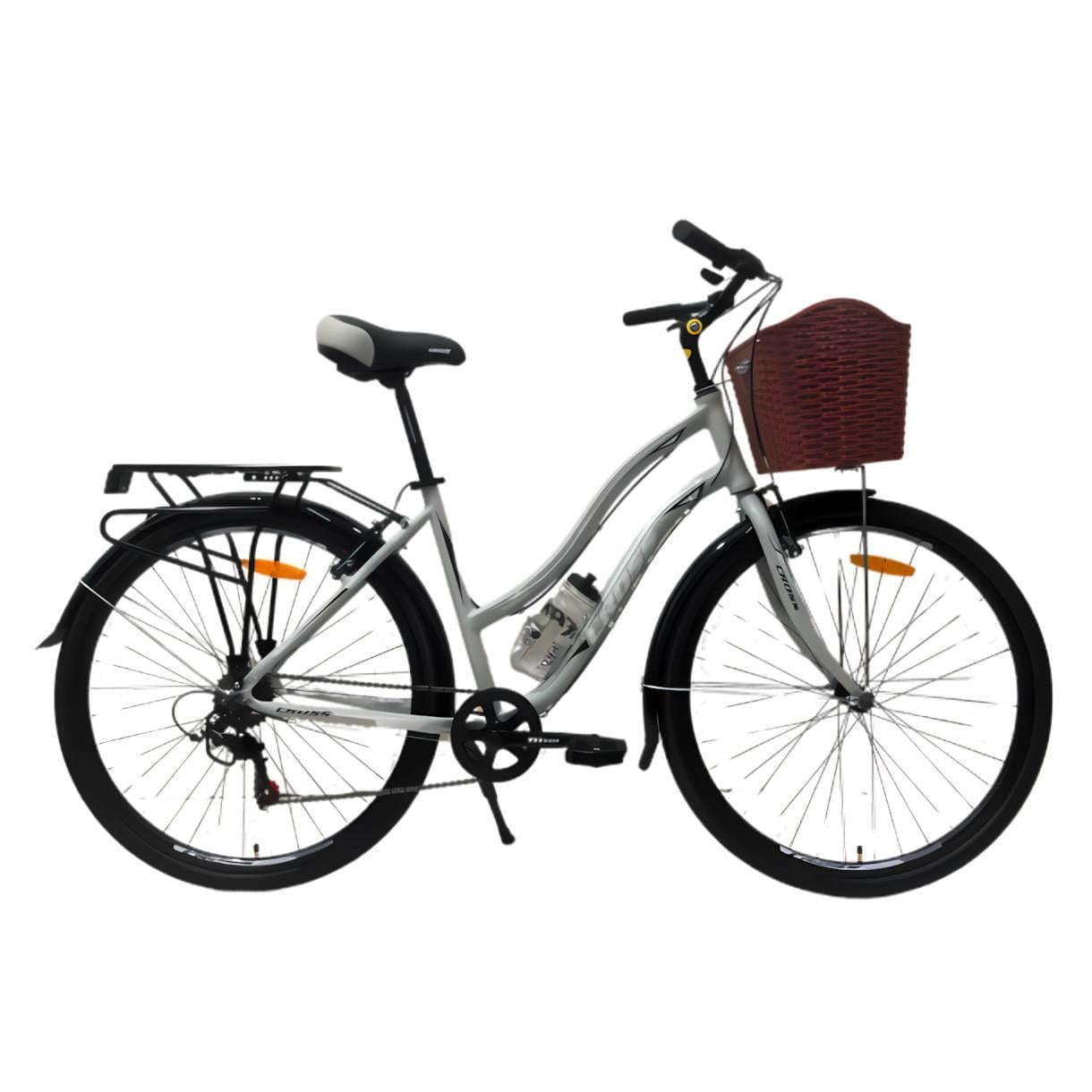 Велосипед Cross Elegant 28" 18" Сірий (100)