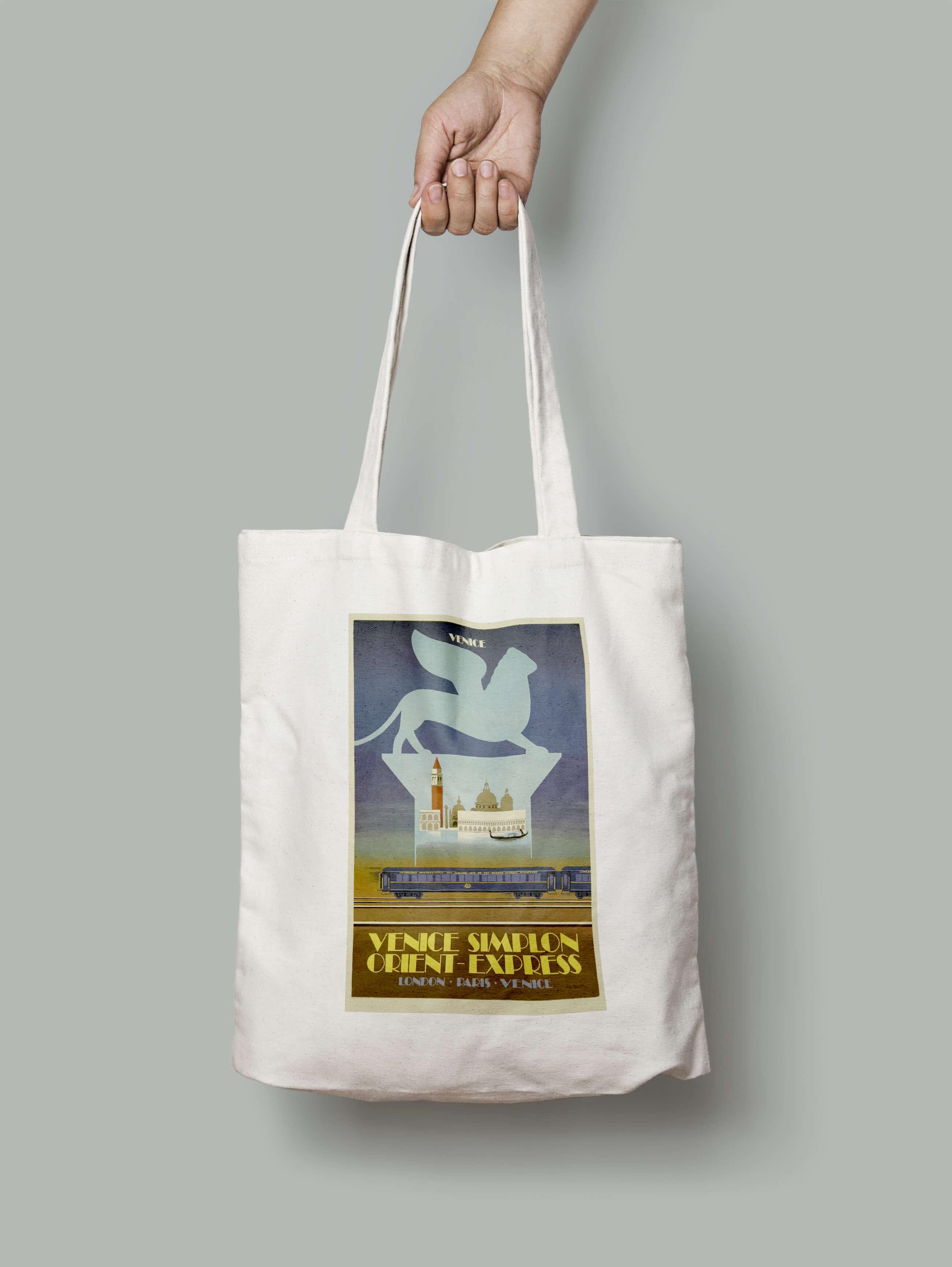 Эко-сумка Венеция восточный экспресс шопер (venice_orient_express_Bag)