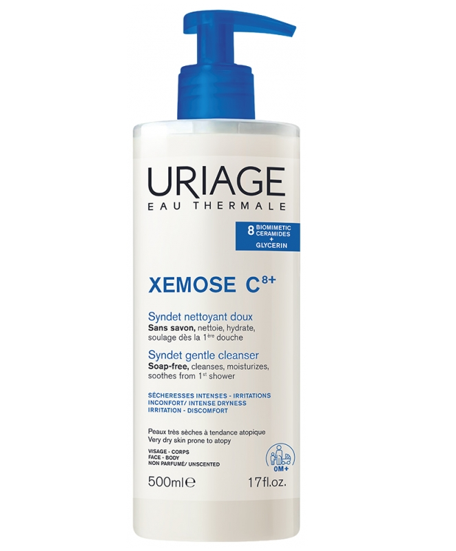 Гель для умывания Uriage Xemose Syndet Nettoyant Doux 500 мл