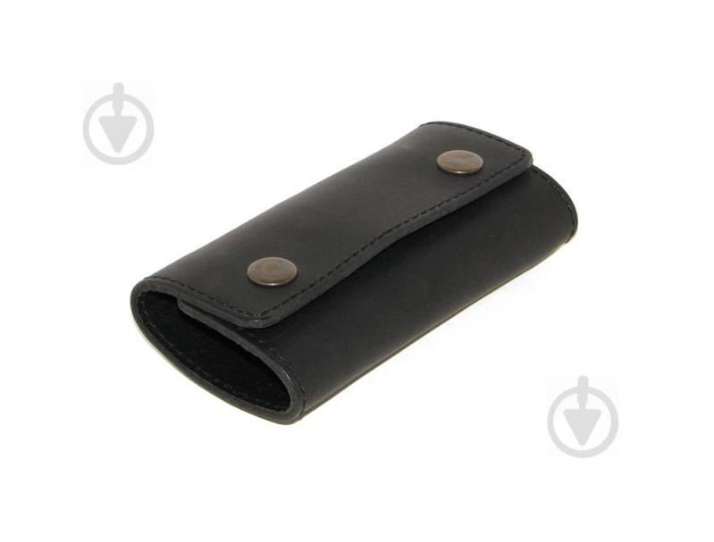 Ключница DNK Leather Черный (DNK Keys-S col.J) - фото 2 Ключница DNK Leather Черный (DNK Keys-S col.J) - фото 2