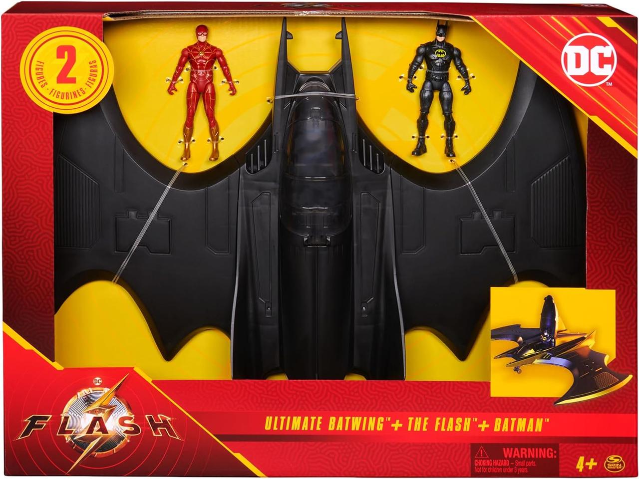 Бетлітак DC Comics Batwing Set The Flash and Batman Spin Master 6065270 10 см (21266062) - фото 2