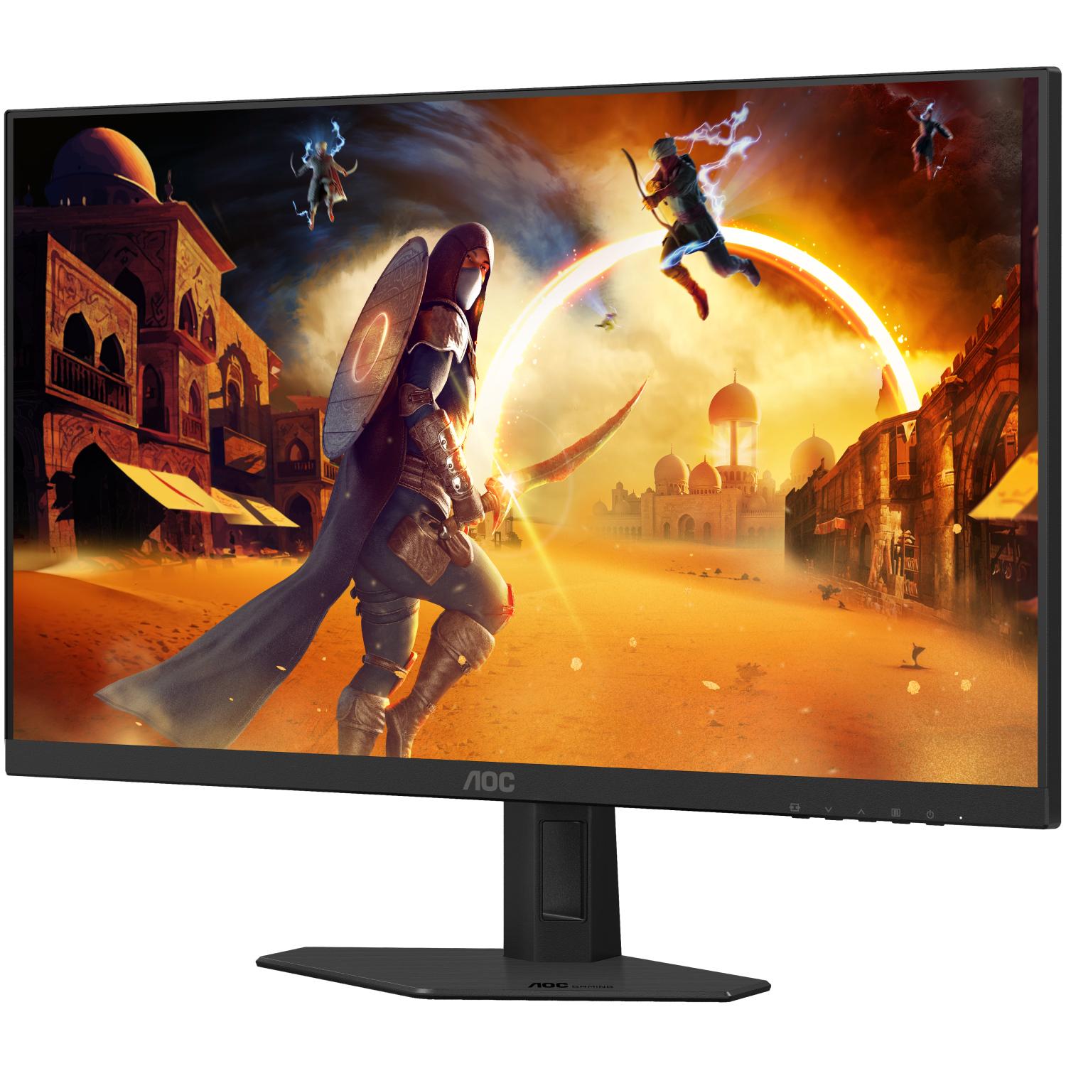 Монитор AOC 27G4HRE 27" Fast IPS 200 Гц 2хHDMI/DP колонки Black/Red (27G4HRE) - фото 3 Монитор AOC 27G4HRE 27" Fast IPS 200 Гц 2хHDMI/DP колонки Black/Red (27G4HRE) - фото 3
