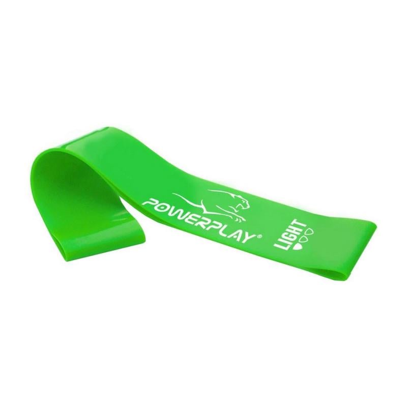 Резинка для фитнеса латексная PowerPlay Loop Band 4114 Light 5,5 кг Зеленый