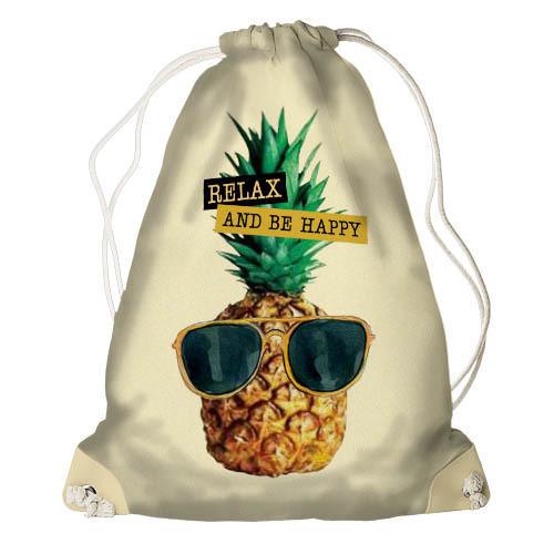 Рюкзак-мешок Presentville Relax and be happy (RM 16J028 SBR)