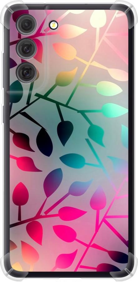 Чехол на Samsung Galaxy S21 FE Листья (2235sp-2302-42517)