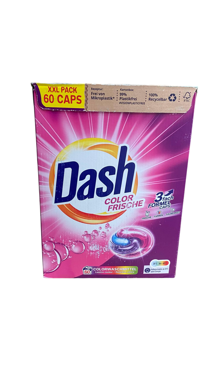 Капсули для прання Dash Alpen Frische 60 шт. (777933)