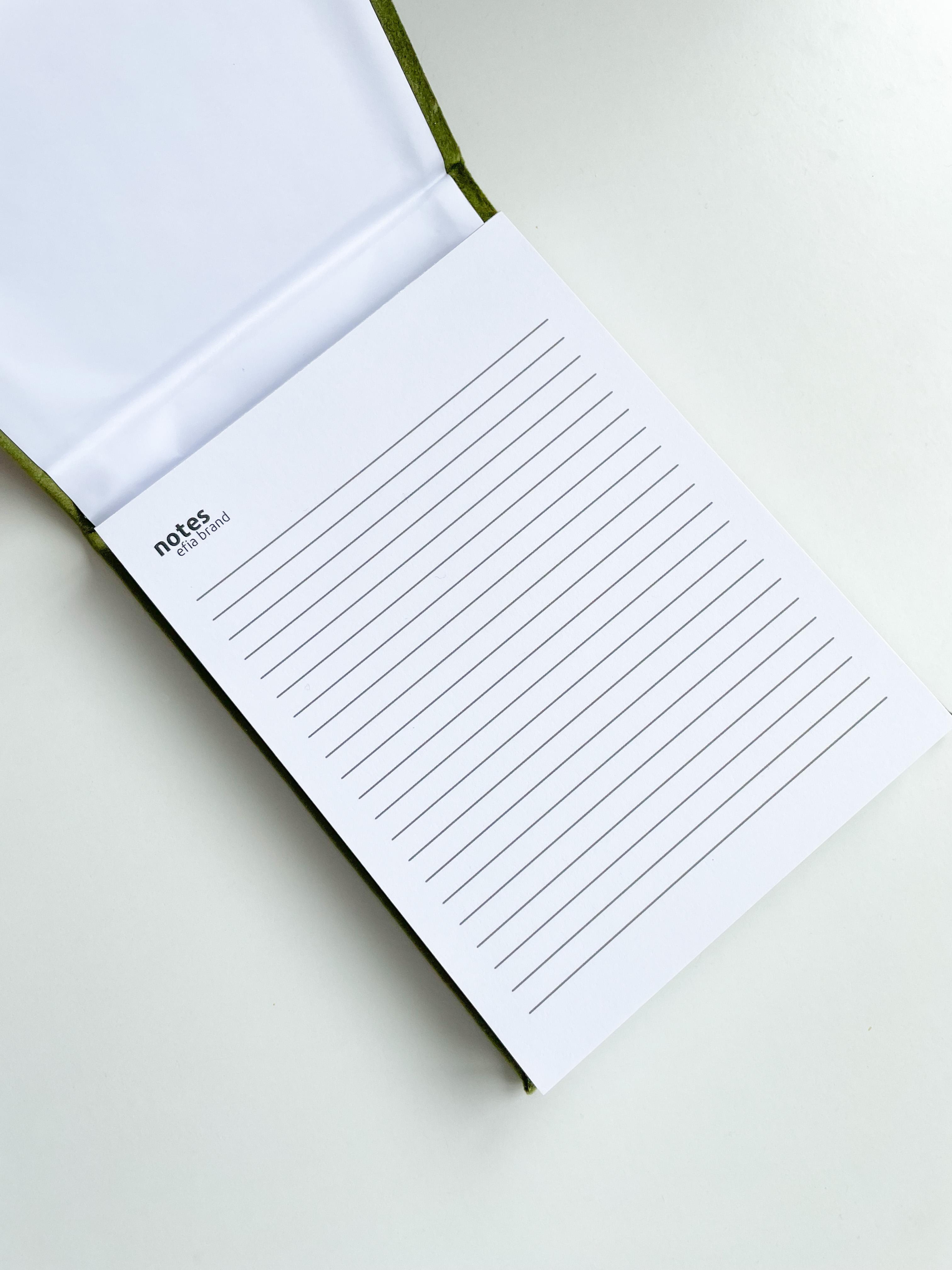 ᐉ Записник з відривними листами efi.brand 12х16 см Зелений (10421462 ...