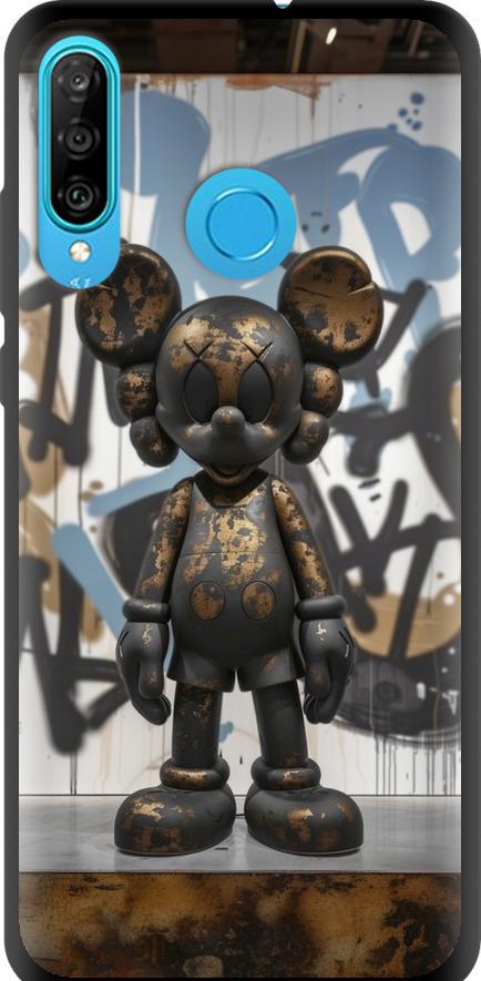 Чехол на Huawei P30 Lite Bronze kaws v2 (6098b-1651-42517) Чехол на Huawei P30 Lite Bronze kaws v2 (6098b-1651-42517)