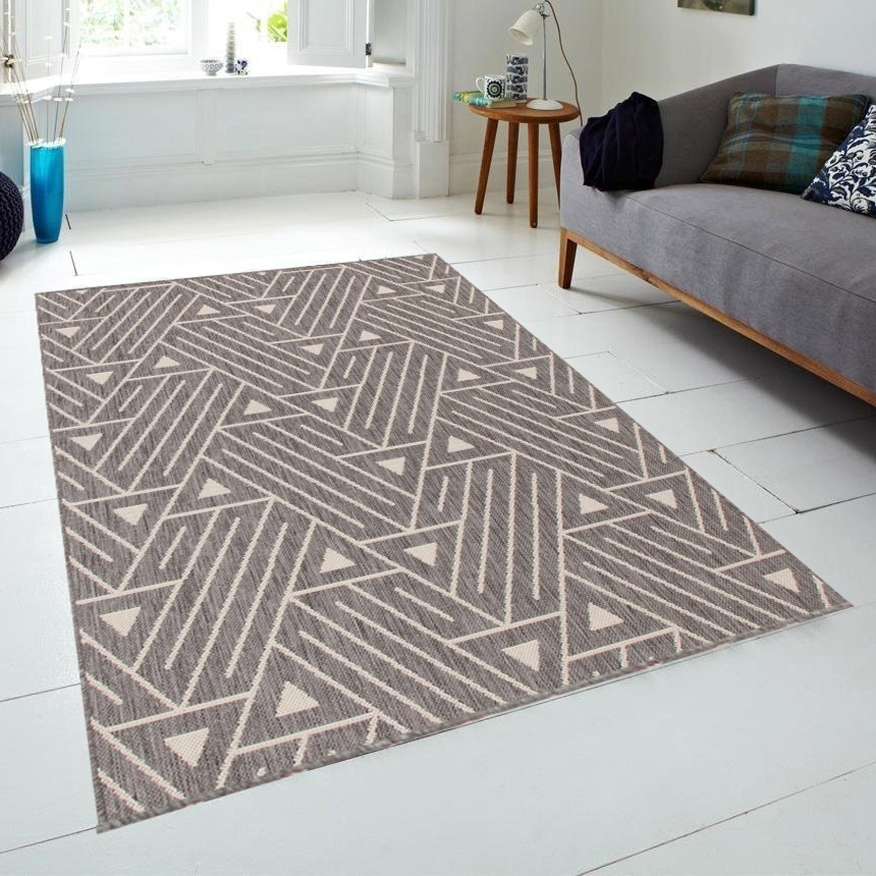 Ковер безворсовый на резиновой основе DAKARIA Karat Flex Run 19648/811 1,00x1,50 м Темно-серый (00-00013994) - фото 2 Ковер безворсовый на резиновой основе DAKARIA Karat Flex Run 19648/811 1,00x1,50 м Темно-серый (00-00013994) - фото 2