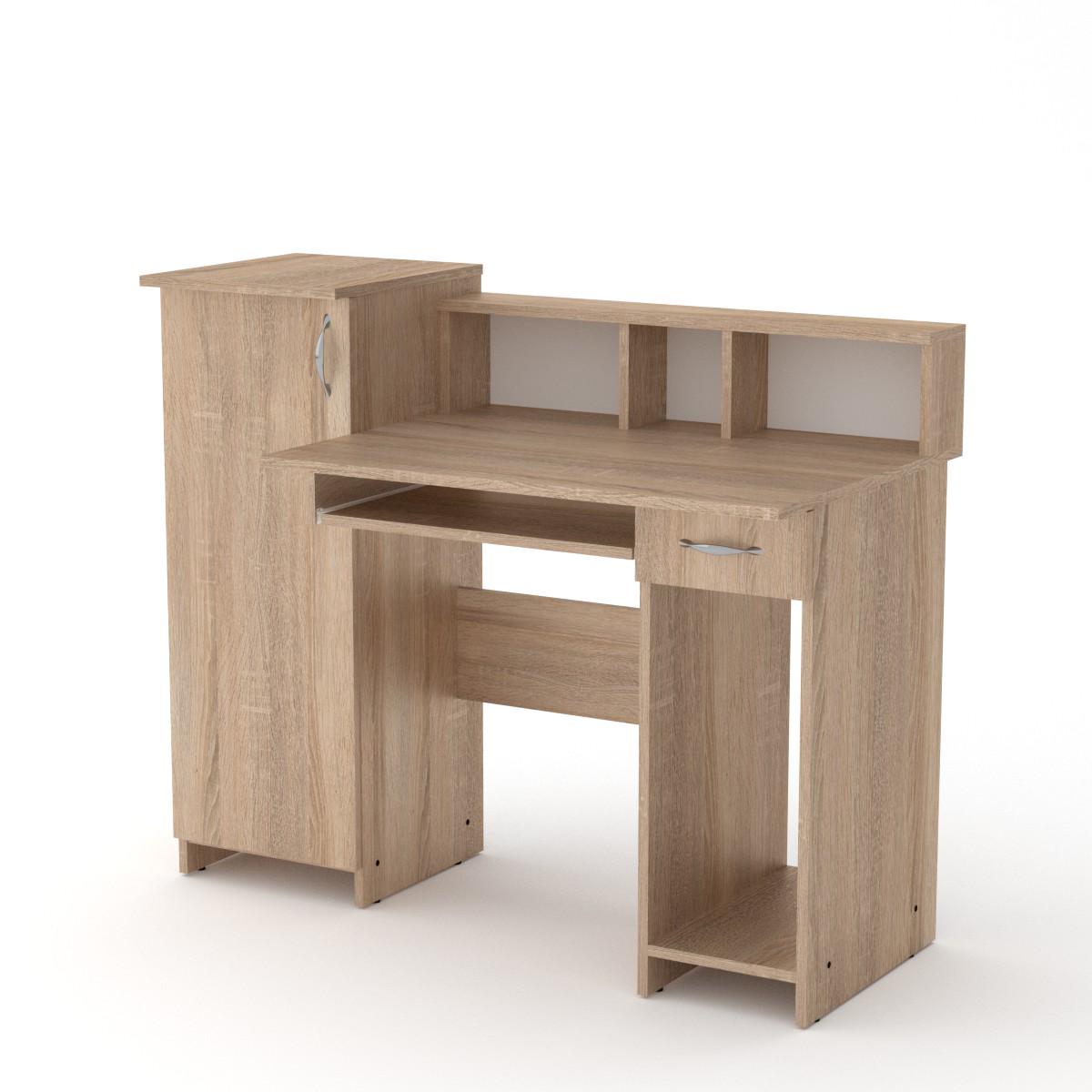 Стіл комп'ютерний Компаніт ПІ-ПІ-2 Дуб сонома (5a6640d239fd0a2e4465503e)