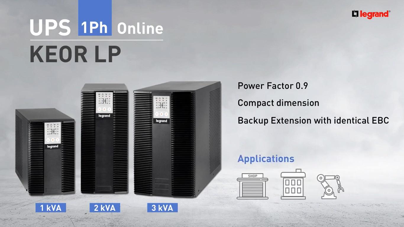 Джерело безперебійного живлення Legrand Keor LP 2000VA 1800W 6хC13 (310156) - фото 3