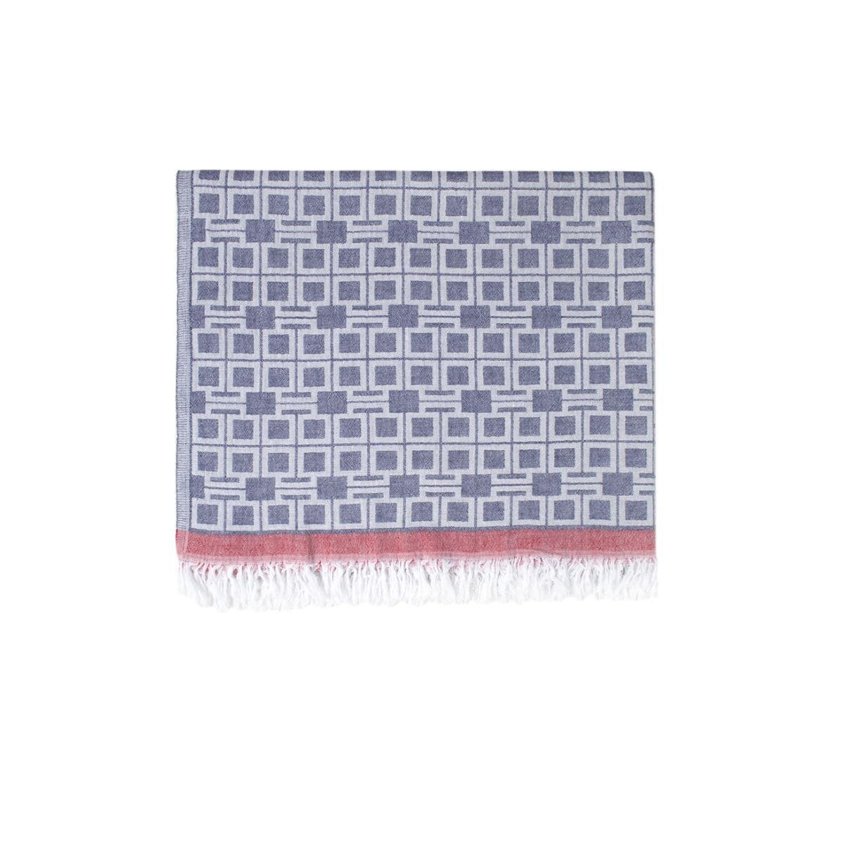 Полотенце Barine Pestemal Levent 180 г/кв. м 90x160 см Синий (15289308) - фото 2 Полотенце Barine Pestemal Levent 180 г/кв. м 90x160 см Синий (15289308) - фото 2