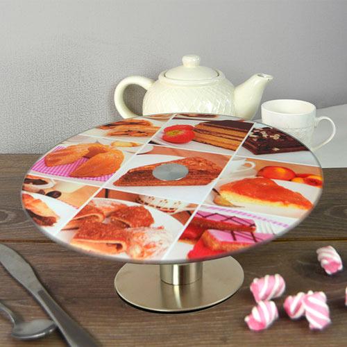 Подставка стеклянная 30 см (WHW59666-7)