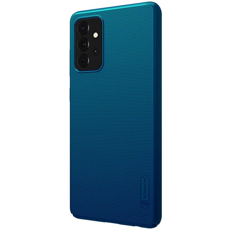 Чохол бампер Nillkin Super Frosted Shield для Samsung Galaxy A72 (2021) Blue - фото 3