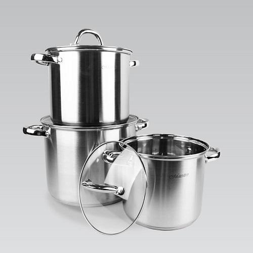 Набор кастрюль Maestro 6 пр. (MR-2023)