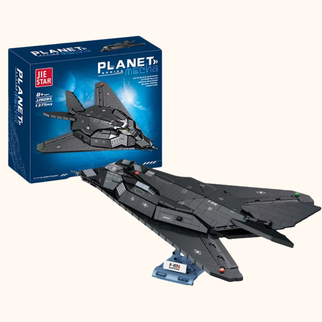 Конструктор F-117A Nighthawk истребитель модель с подставкой 1375 деталей (KO-31) Конструктор F-117A Nighthawk истребитель модель с подставкой 1375 деталей (KO-31)