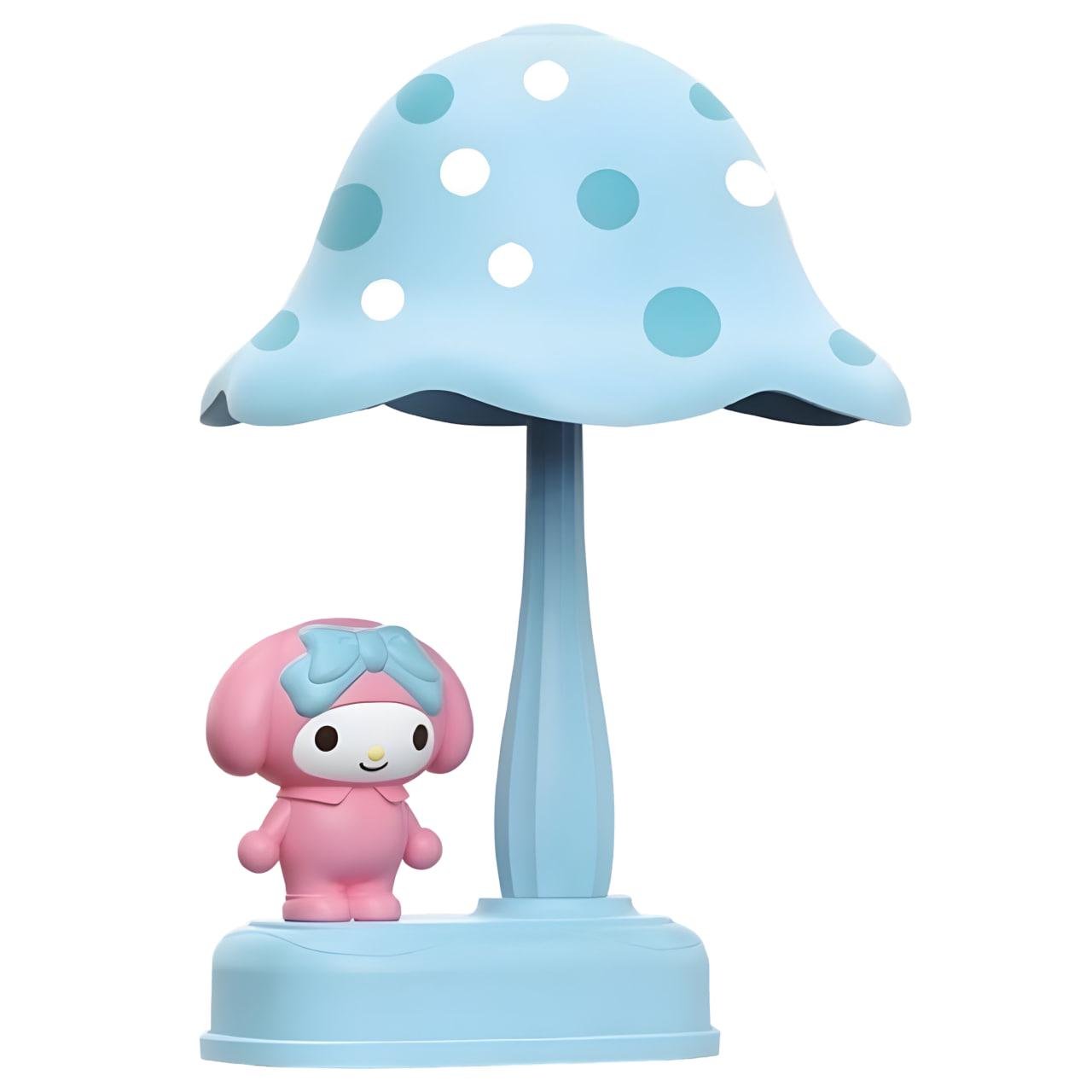 Настольная лампа Май Мелоди грибочек Голубой (339C) Настольная лампа Май Мелоди грибочек Голубой (339C)