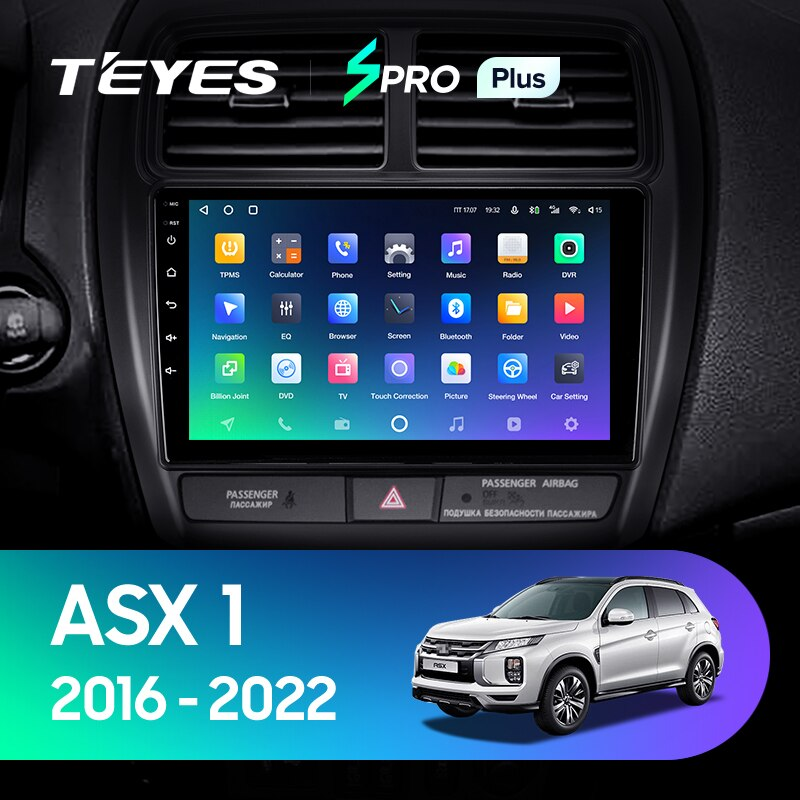 Автомагнітола штатна Teyes SPRO Plus для Mitsubishi ASX 1 2016-2022 Android SPRO PLUS 6+128G Wi-Fi/4G (1654715702) - фото 3