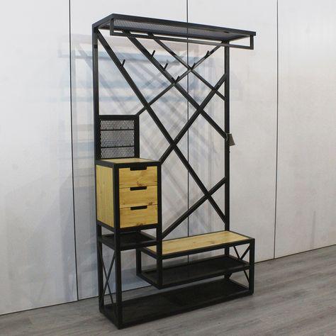 Вешалка для прихожей EcoLoft IN-2496 в стиле лофт (25336394)