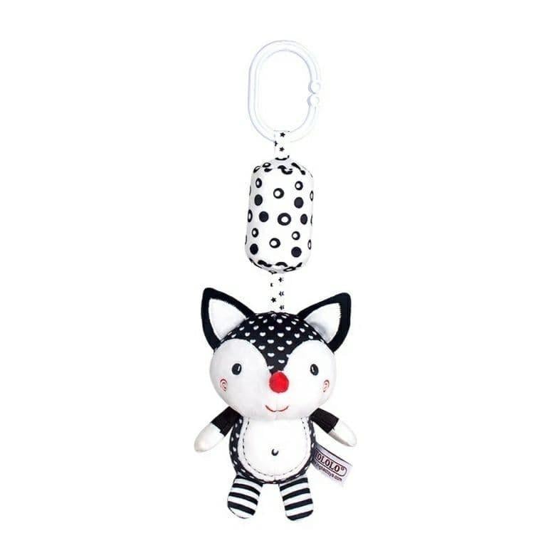 Игрушка на коляску Tololo K8BW3 Лисичка с колокольчиком (1574426502)