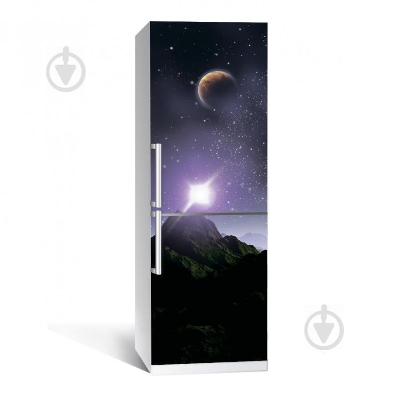 Наклейка на холодильник Zatarga Космос 03 650х2000 мм Синій (Z180062)