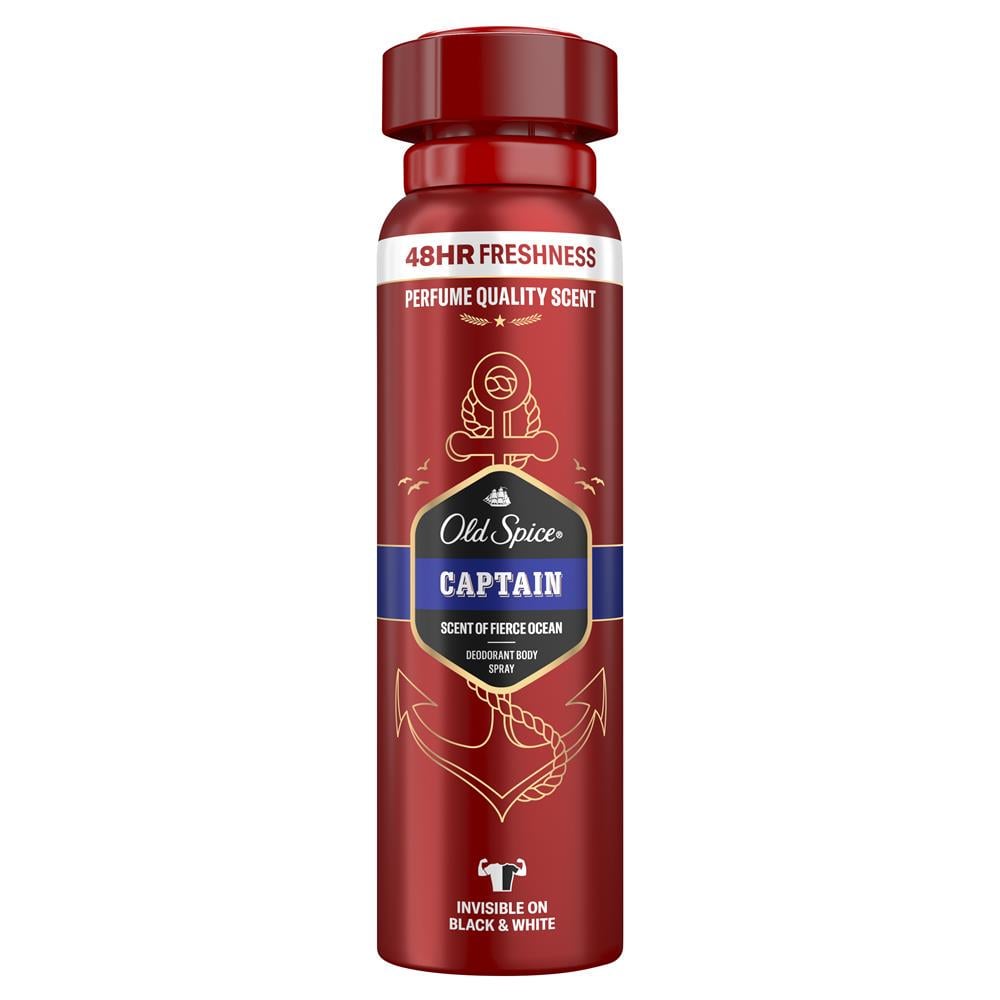 Дезодорант-спрей Old Spice Captain 150 мл (31117911)