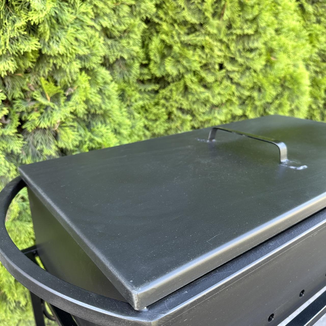 Кришка універсальна Metalzavod для мангалу на 9 шампурів 63х33х4, 5 см (KRSHK-M9) - фото 5