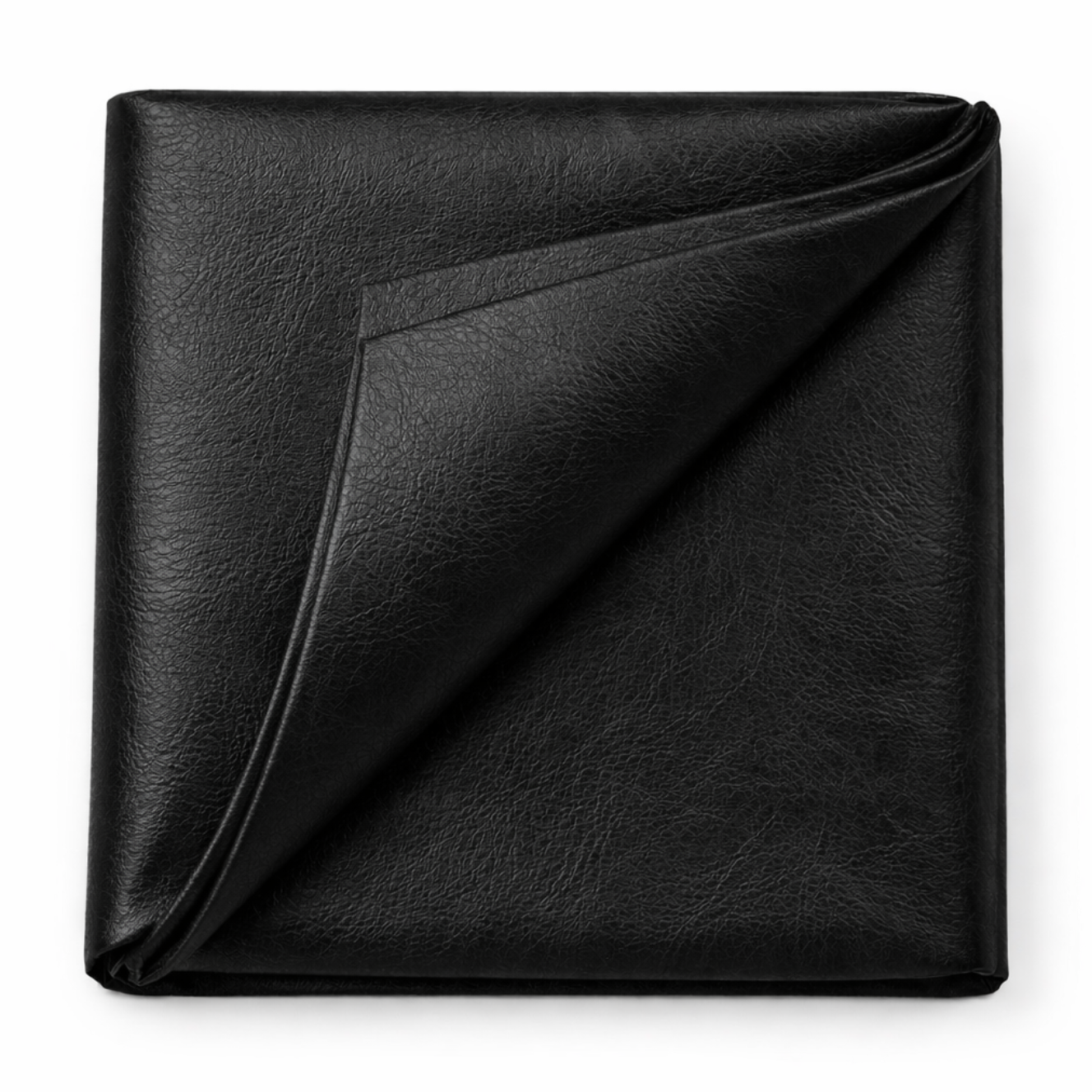 Кожзам обивочный Ваш Текстиль для мебели и дверей тисненый, 1,1 мм/1 м Черный (2030)