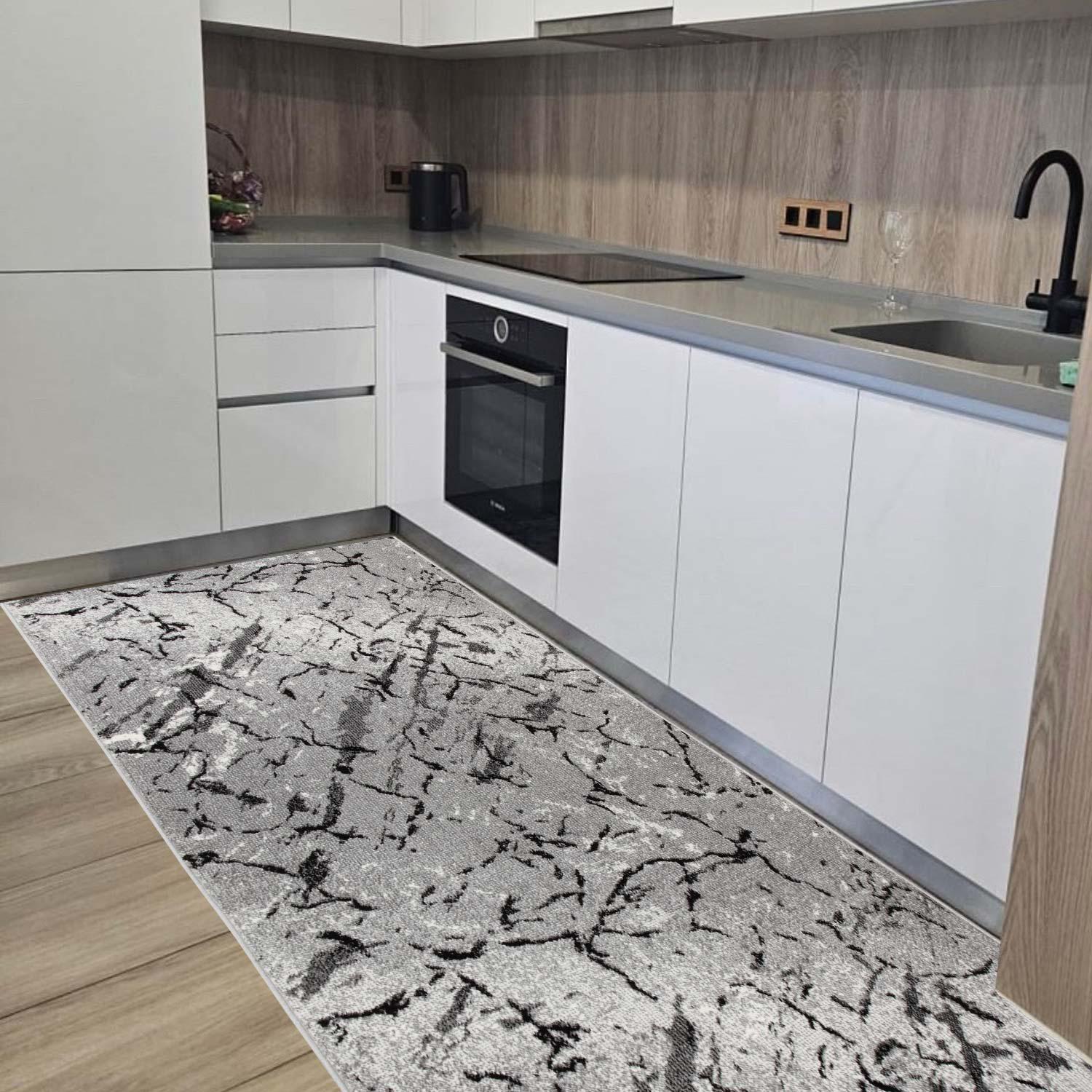 Ковер DAKARIA Cappuccino Run 16132/160 2x2 м Серый (00-00024272) - фото 3 Ковер DAKARIA Cappuccino Run 16132/160 2x2 м Серый (00-00024272) - фото 3