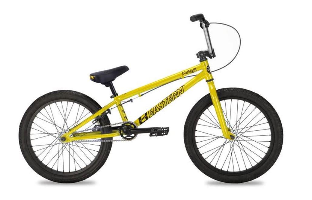 Велосипед BMX 20" Eastern LOWDOWN 20 yellow/chrome 2021