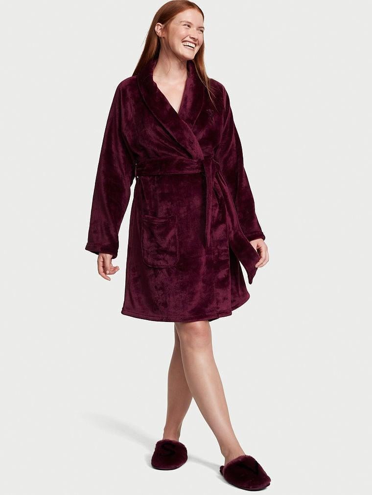 Халат жіночий Victoria's Secret XL/XXL Бордовий (2314017677)