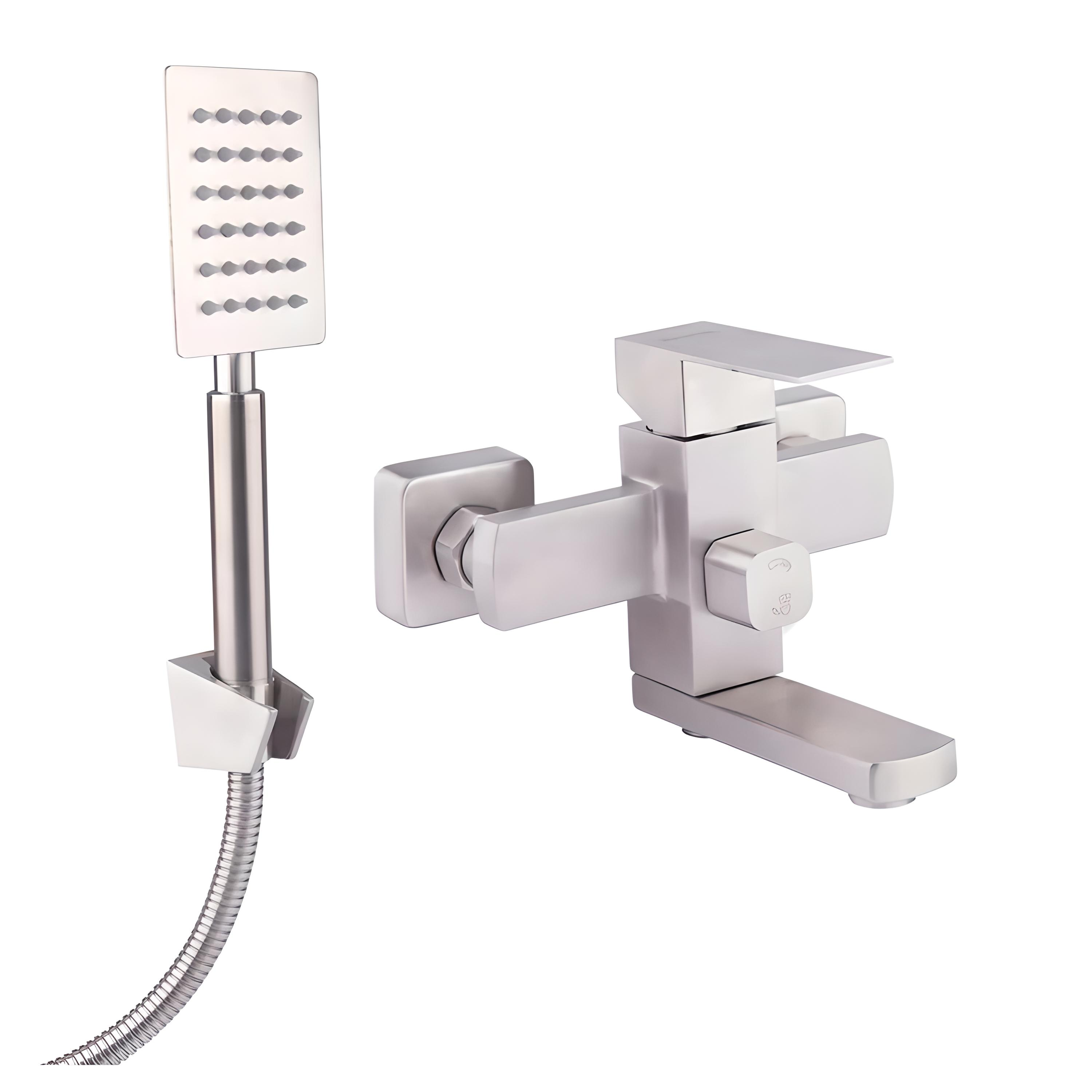 Смеситель для ванны Wezer PRO3-02 нержавеющая сталь (SQ-1034670)